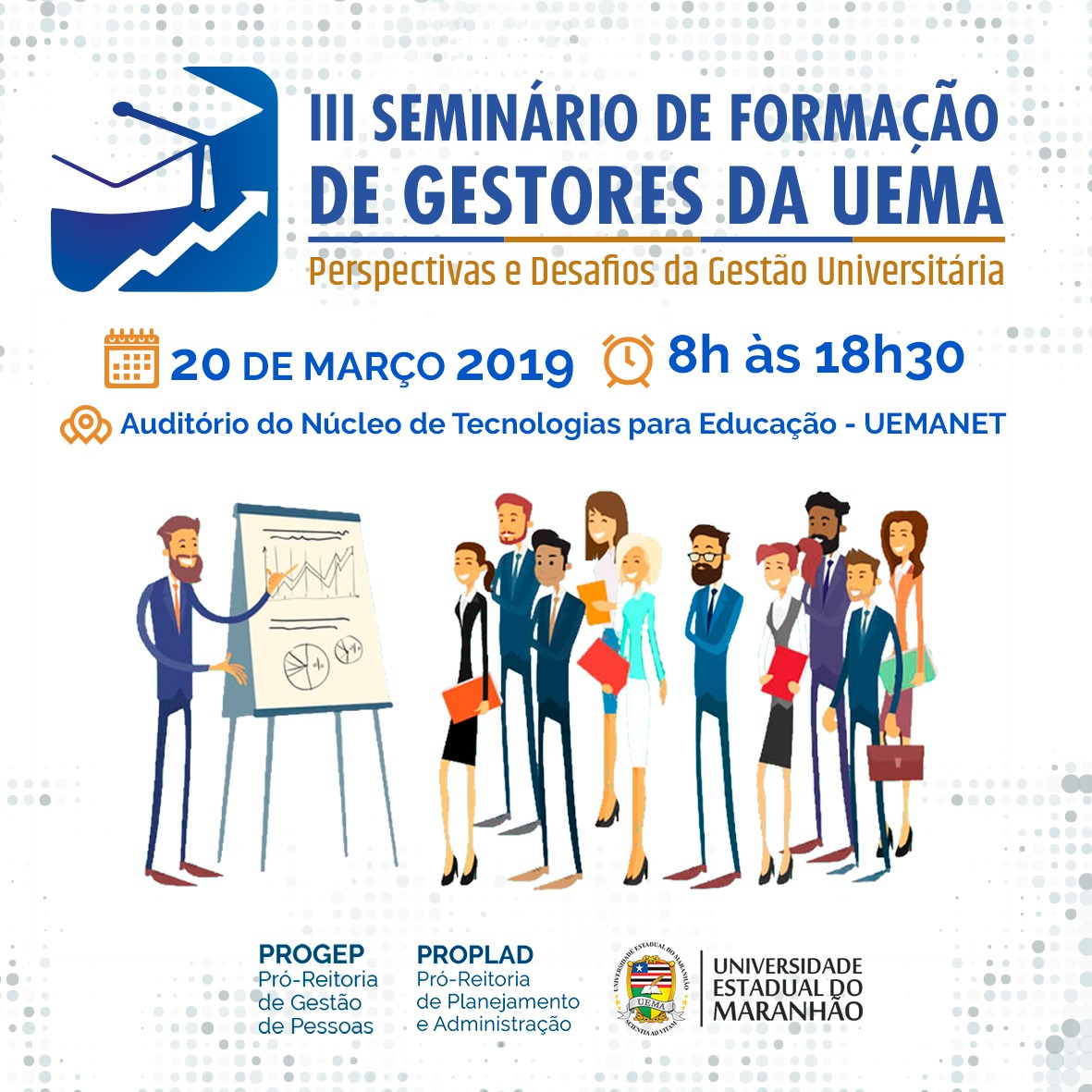 Uema realizará III Seminário de Formação de Gestores instagram